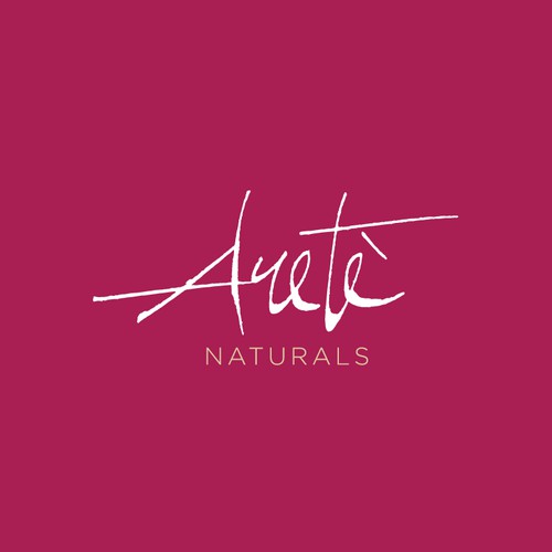 Custom lettering for Arete