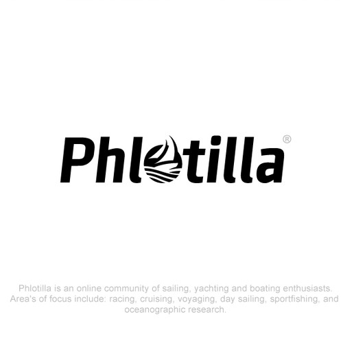 Unused logo concept for sailing community