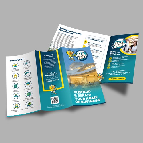 A4 Trifold Brochure