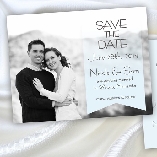 Love is In the Air! Help us Design an Awesome Save The Date for our Wedding!