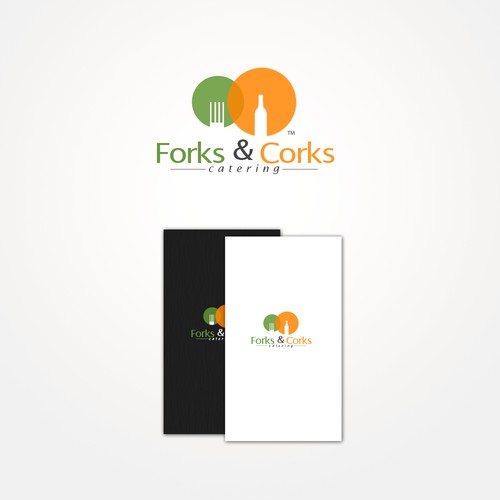 Help Forks and Corks Catering with a new logo