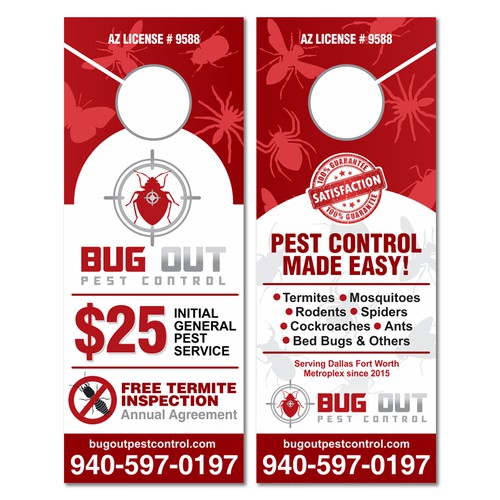 BUG OUT DOOR HANGER