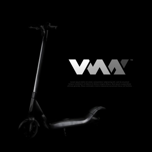 A minimalistic logo for an e-scooter company