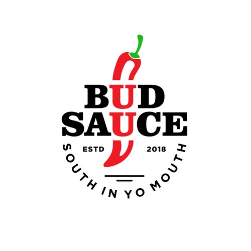 A combinations logo for sauce brand