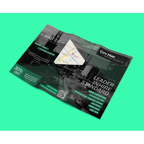 Create a capturing & gripping leaflets for Londons Leading Construction Industry