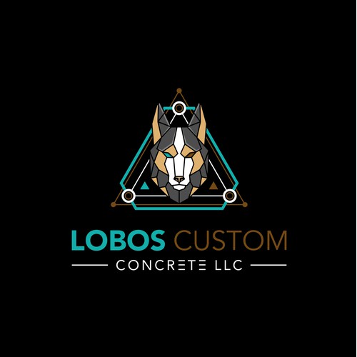 Logo for Lobos Custom Concrete