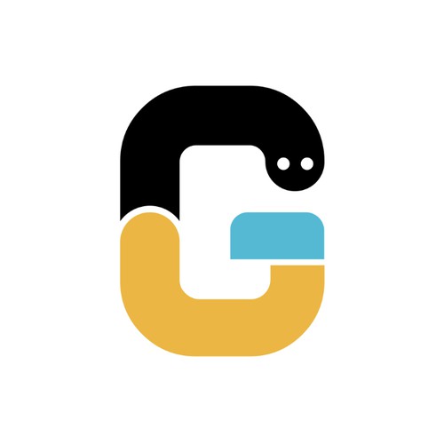 Letter G Snake Logo