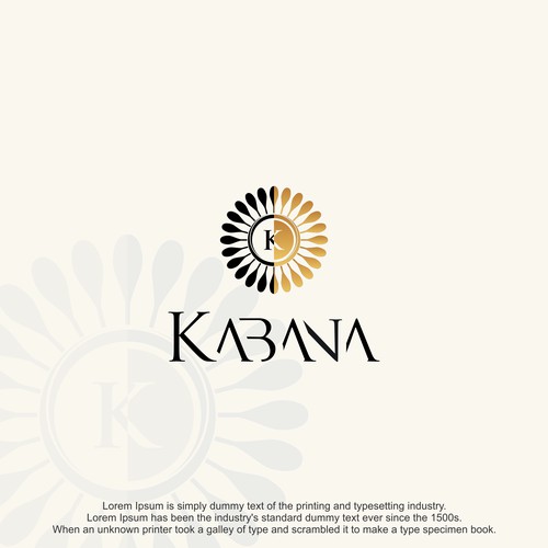 bold logo concept for kabana