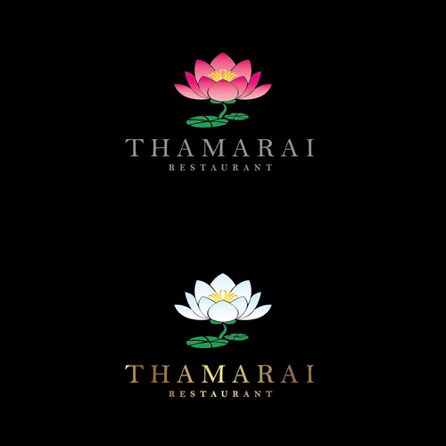 Korean/Indian Restaurant Logo! Theme: LOTUS FLOWER