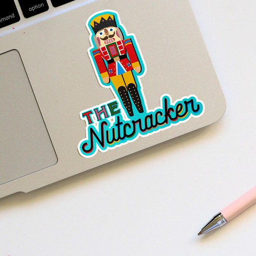 The Nutcracker Sticker Design