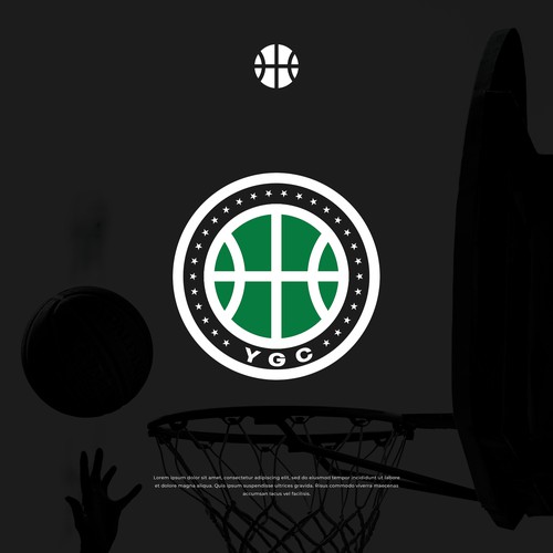 YGC Basketball Team Logo