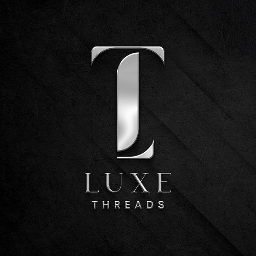  LuxeThreads Fashion Brand Logo Design