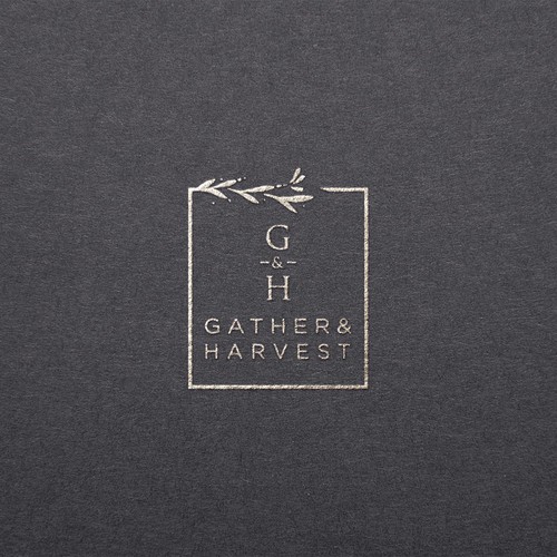 Logo concept for Gather & Harvest
