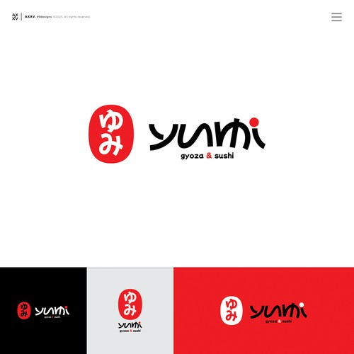 Logo design concept for YUMI