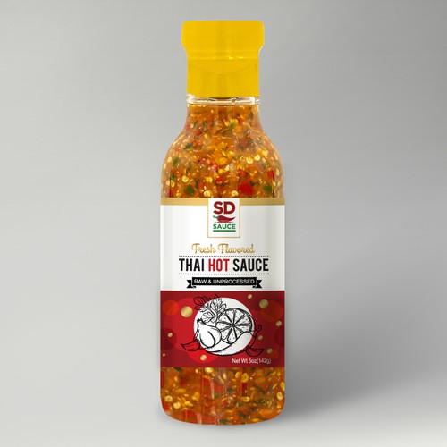 Label for Thai Hot Sauce