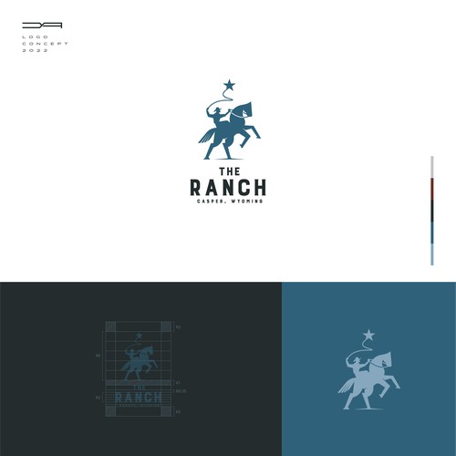 Logo concept for The Ranch
