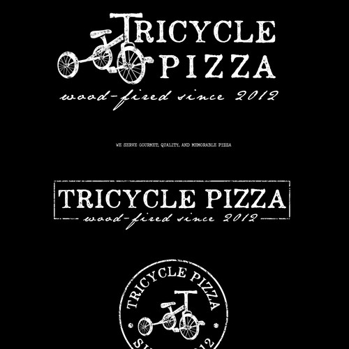 Logo design for Tricycle Pizza