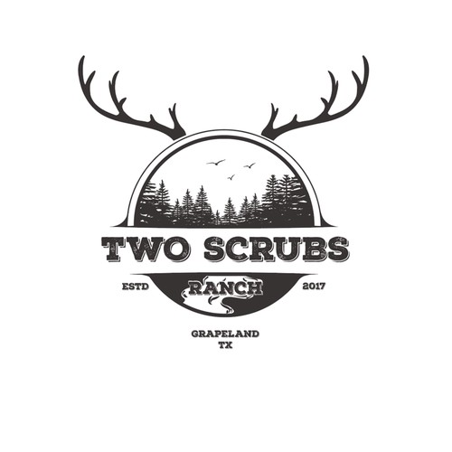 logo design for private ranch in Texas