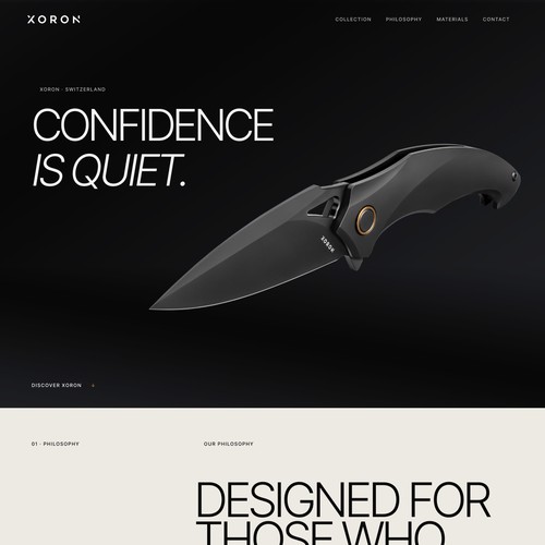 landing page