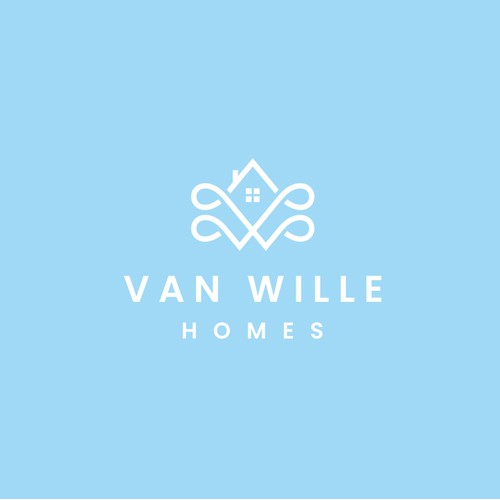 Van Wille Homes Logo design