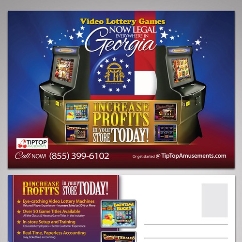  Create a creative direct mailer for TipTop Amusements