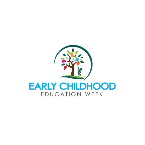 A sleek logo for childcare 