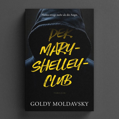 Horror thriller book cover
