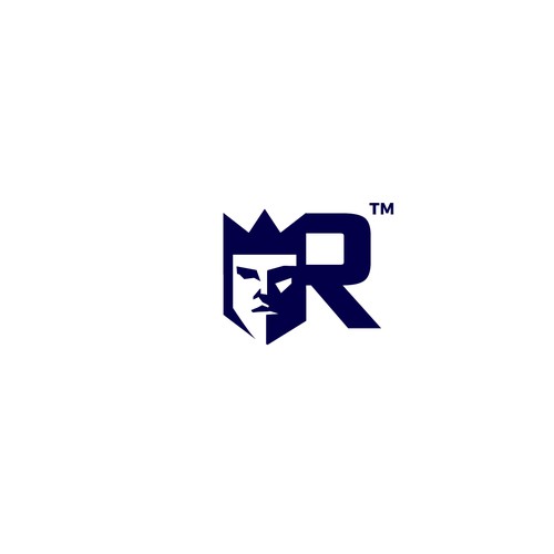 Face logo concept for a fashion brand