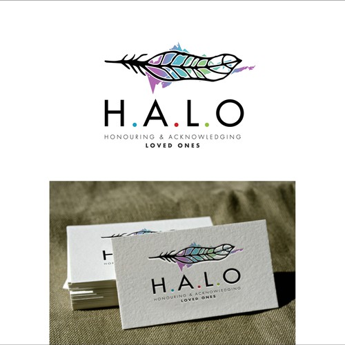 H.A.L.O. needs an impactful, soulful and memorable new logo with a feather as the symbol