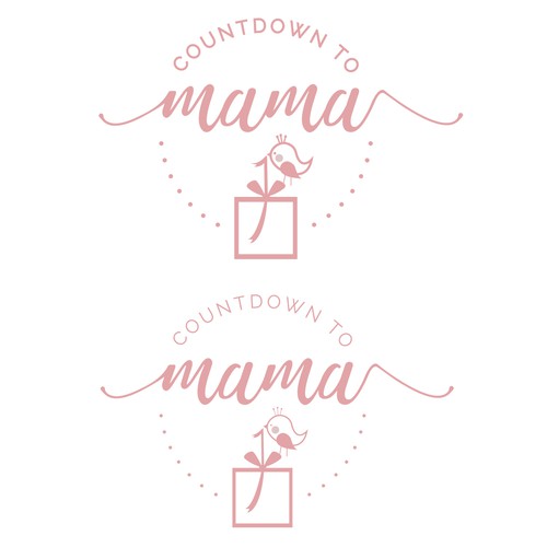 Logo design for Countdown to mama