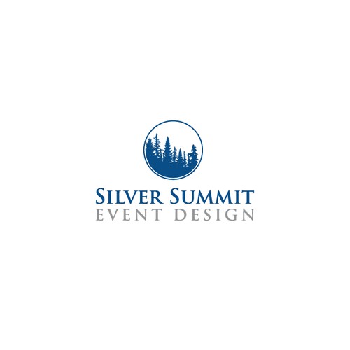 Design a logo for a re-branding from Silver Summit Weddings & Events to Silver Summit Event Design