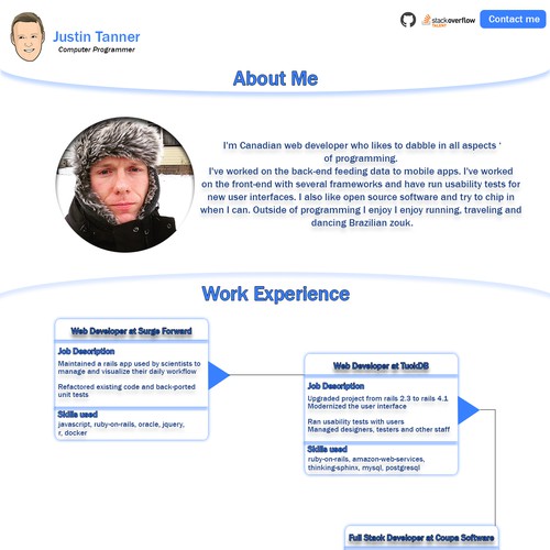 Web design for a software engineer