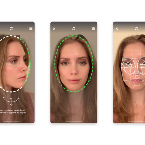 AI face scanner