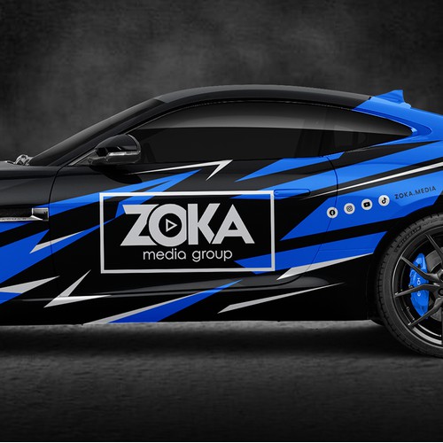 Camera car wrap