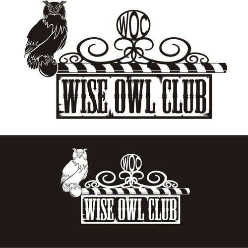 Create the next logo for Wise Owl Club