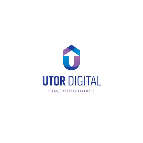Concept for Utor Digital, a state-of-the-art IT company