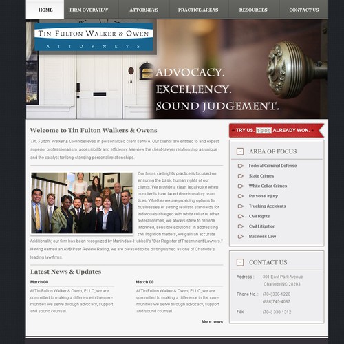 Lawyer Website