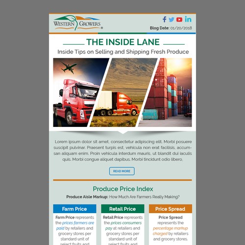 Blog changing name needs appealing new email template