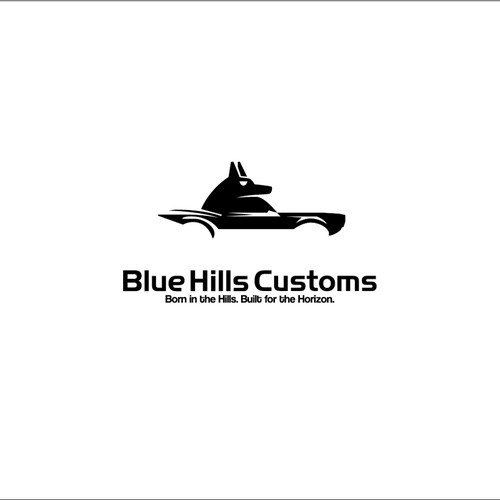 Alluring logo for start-up custom sports car/roadster builder in NH to attract a national audience.