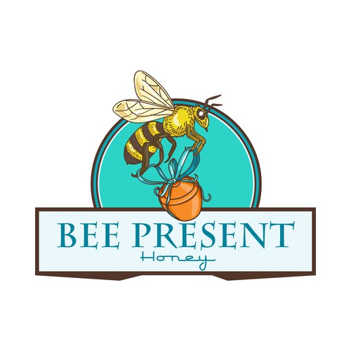 Bee Present Honey