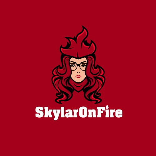 Skylar On Fire Logo