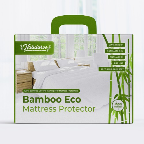 Packaging Design for Natularoo - Bamboo Eco Mattress Protector