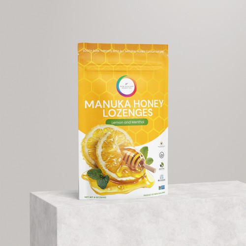 Manuka Honey Lozenges Packaging