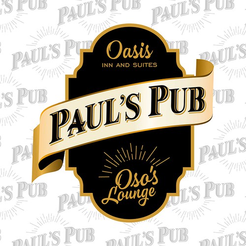Paul's Pub logo design