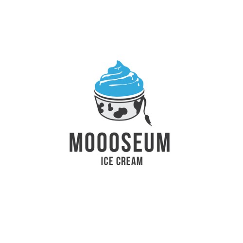 Logo for ice cream company