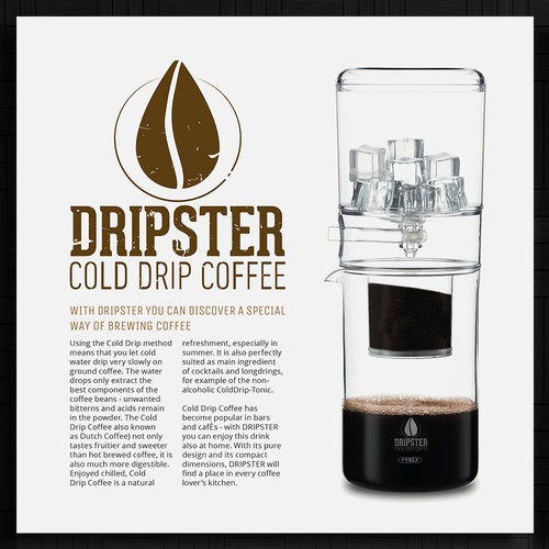 Coffee maker brochure