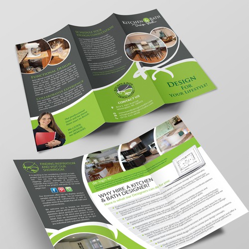 Help Kitchen & Bath Design Studio with a new brochure design