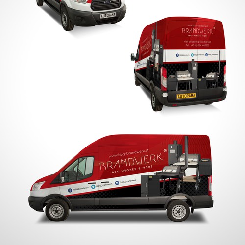 Van Wrap for BBQ Smoker Cmmpany