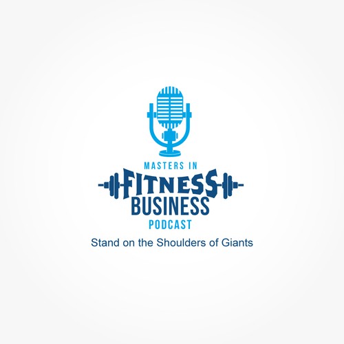 Fitness Podcast logo branding