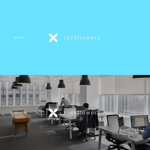 Logo for Rock Flowers 